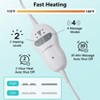 Heating Pad with Massager for Back Pain Relief, Large Electric Heating Pad for Neck, Back  with 2 Heat Levels, 4 Massage Settings, 2H Auto Shut-Off - 2 of 4