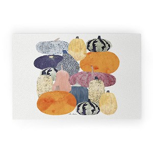 El buen limon Pumpkin still life Welcome Mat -Society6 - 1 of 3