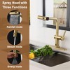 CASAINC Single Handle Pull Down Sprayer Kitchen Faucet with 3 Functions Spray - 4 of 4