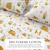 100% Cotton Christmas Flannel Sheet Set - Great Bay Home - 2 of 4