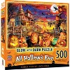 MasterPieces 500 Piece Glow in the Dark Halloween Puzzle - All Hallows Eve - 2 of 4