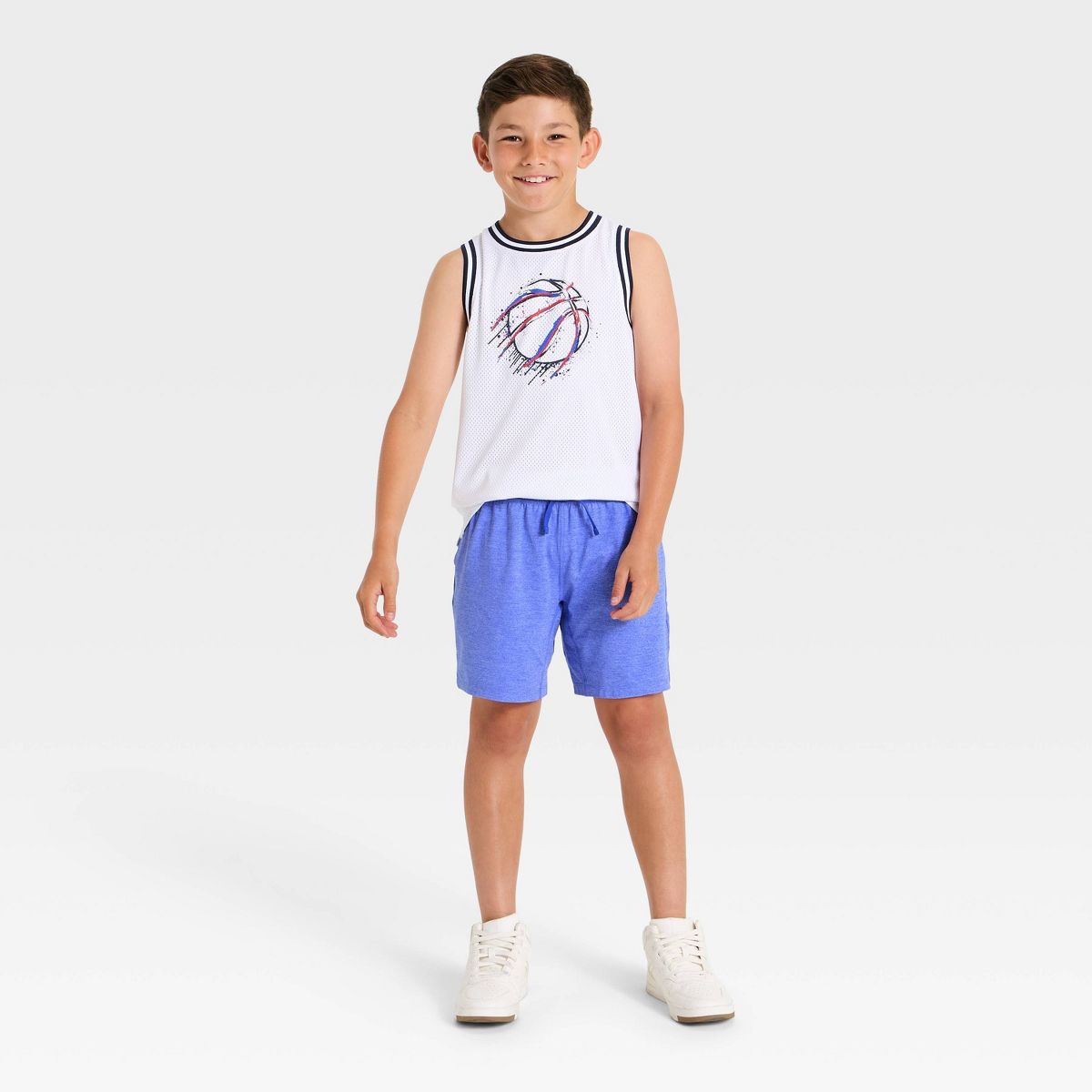 Boys' Soft Stretch Shorts - All In Motion™ - thumbnail 6