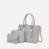 MKF Collection Shonda 3PC Tote with Cosmetic Pouch & Wristlet by Mia K - 2 of 4