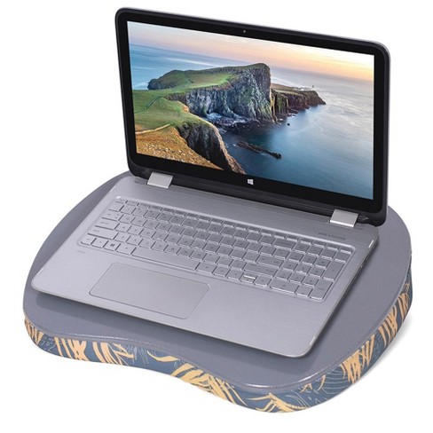 Sofia + Sam Lap Desk for Laptop and Writing with USB Light - Tropical Grey