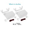 Pyle PLMR24 3.5" 200W 3-Way Marine Audio Speakers Outdoor Weatherproof (Pair) - 4 of 4