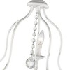 Livex Lighting Chesterfield 5 - Light Chandelier in  Antique White - 4 of 4