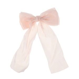 Unique Bargains Fashionable Bow Ribbon Duckbill Hair Clips 1 Pc - 1 of 4