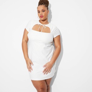 Women's Short Sleeve Mini Shift Dress - Wild Fable™ - 1 of 3