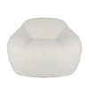 NicBex Bean Bag Chair,Beanbag Chair with Memory Foam,Adult Lounge Sofa with Armrest,Large Comfy Chair for Living Room Bedroom - 4 of 4