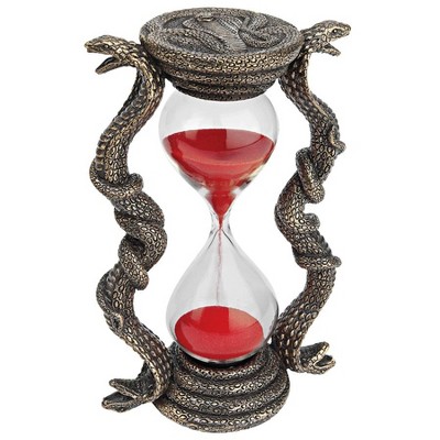Design Toscano Egyptian Cobra Goddess Sandtimer Hourglass