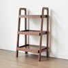 NicBex Storage Bench,3-Tier Beech Wood Shoe Rack for Entryway,Storage Organizer for Bathroom,Living Room,Bedroom - 4 of 4