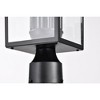 Nuvo Lighting Jamesport 3 - Light Lantern in  Matte Black - 3 of 4