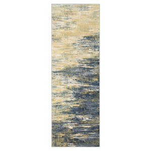 Modern Abstract Living Room Area Rug for Home Decor, Large Soft Non Slip Washable Carpet for Bedroom Dining Room - 1 of 4