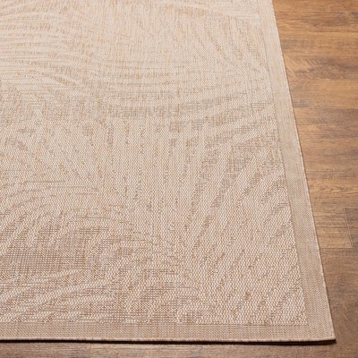 Algona Coastal Beige Polypropylene 5'3" x 7' Area Rug