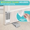 DOMETOUR Door Stopper for Bottom of Door - Heavy Duty Rubber Wedge with Holder for Home, Office, Classroom, Carpet, Concrete, Wood - 2 of 4