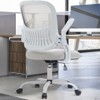 NicBex Adjustable Height Home Office Mesh Chairs with Adjustable Armrest and Universal Wheels for Work Study - 2 of 4