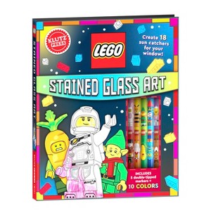 Lego Stained Glass Art - (Hardcover) - 1 of 1