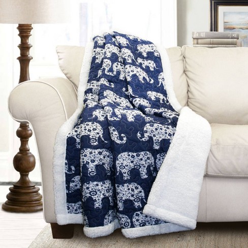 Elephant best sale sherpa blanket