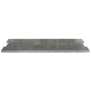 Elementi 41" x 15.5" Andes Stainless Steel Lid Pit Table Cover - 1 of 4