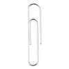 ACCO Recycled Paper Clips, #1, Smooth, Silver, 100 Clips/Box, 10 Boxes/Pack - 3 of 3