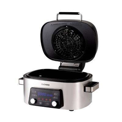 CUCKOO 6-Quart Stainless Steel Countertop Air Grill and Fryer