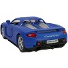 KiNSMART - Porsche Carrera GT 1:36 Scale 5" Die Cast Metal Model Toy Super Sports Car (Blue) - 2 of 4