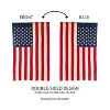 Evergreen Flag Patriotic American Flag Tea Stained - 4 of 4