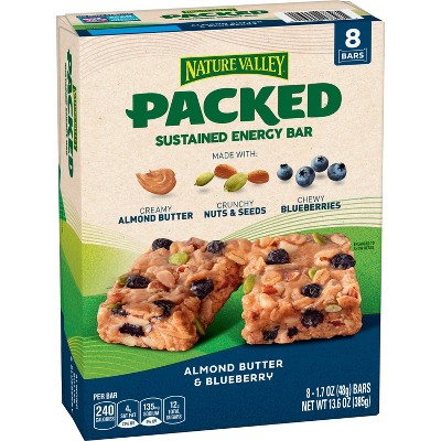 Nature Valley Packed Almond Butter & Blueberry Bars - 8ct/13.6oz