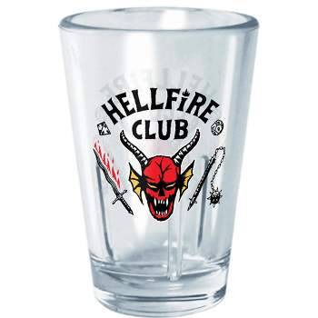 Stranger Things Hellfire Club Flames Tritan Shot Glass