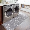 Sussexhome Non Skid Cotton Washable Laundry Room Indoor Runner Rug, 20" x 59" - 2 of 4