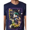 My Hero Academia Shirt Men's Boku No Hero Poster T-Shirt - 3 of 4