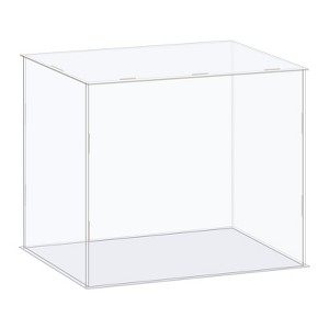 Unique Bargains Acrylic Dustproof Protection Showcase for Collectibles Display 1 Pcs - 1 of 3