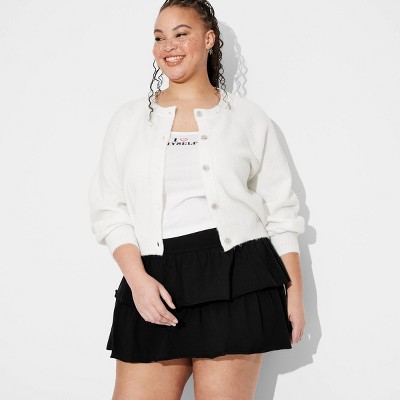 Women's Jersey Knit Tiered Skort - Wild Fable™