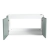ChicFurnit Bathroom Vanities Modern Vanity with Sleek Design and Ample Storage for Bathroom Spaces, Green,34.84”*19.49”*18.9" - 3 of 3