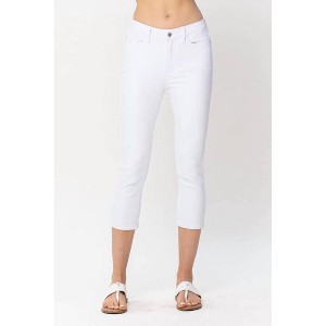 Women's Mid Rise Capris - Judy Blue - 1 of 2