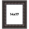 PosterPalooza | 3.5" Wide Ornate Black Picture Frame - UV Acrylic, Foam Board Backing, Hanging Hardware - 2 of 4