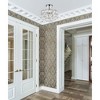Elegant Lighting Savannah 12 inch flush mount in chrome - 2 of 4