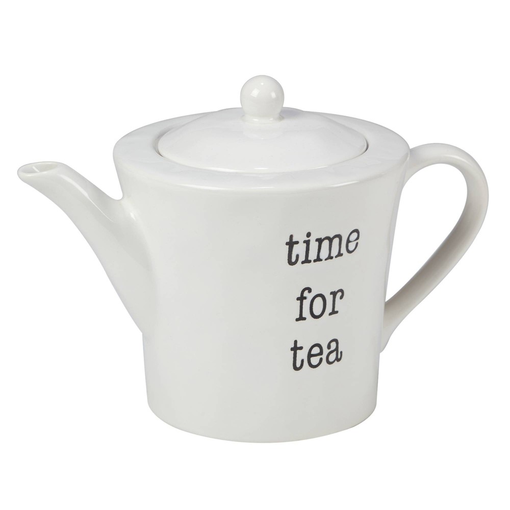 Photos - Tea Set Certified International Just Words Teapot  