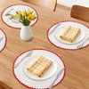 REGALWOVEN Farmhouse Placemats Set of 4 Placemats for Dining Table Decor Indoor Washable Kitchen Table Mat - 2 of 4