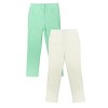 Wrapables Faux Jean Skinny Leggings for Girls (Set of 2) - 4 of 4
