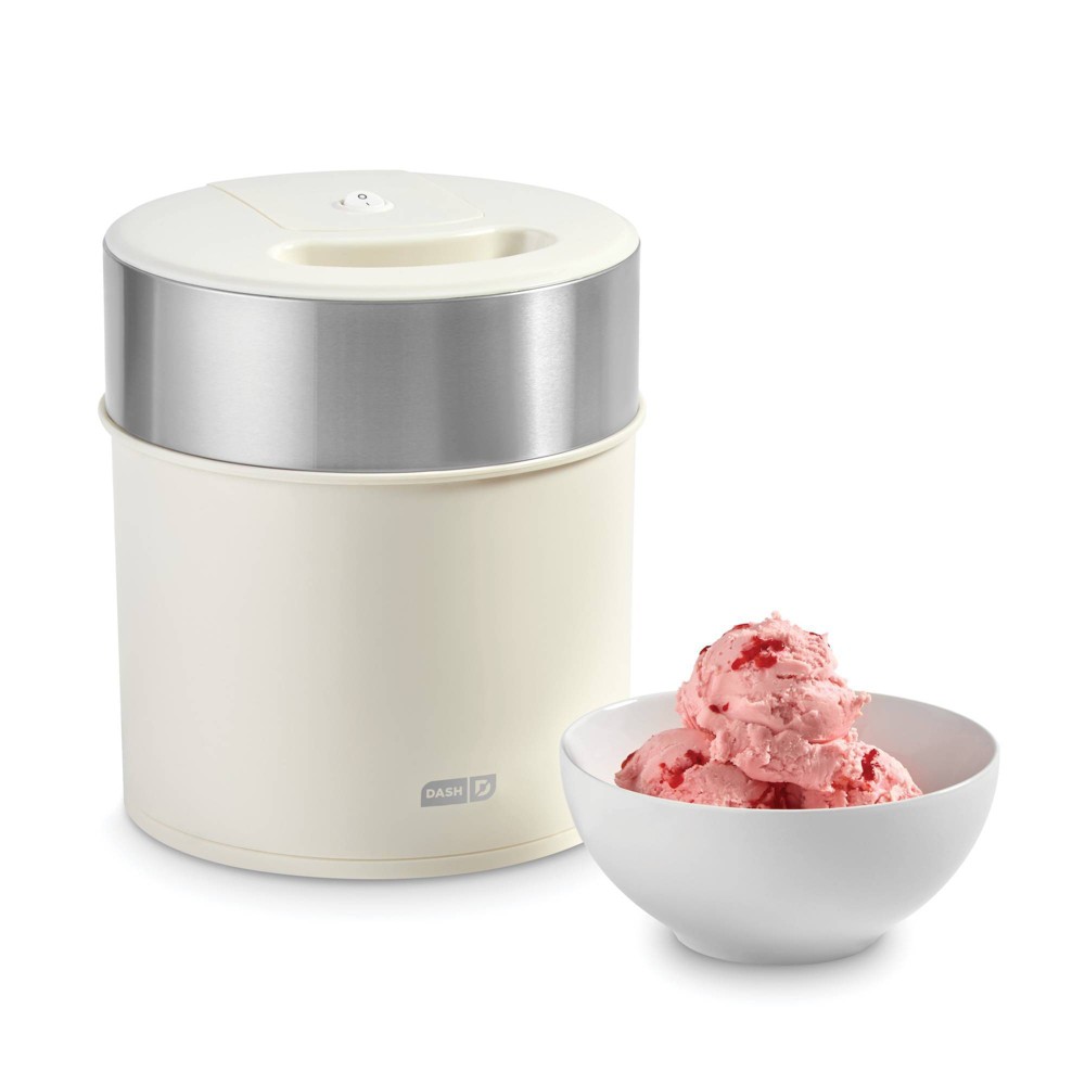 Photos - Yoghurt / Ice Cream Maker Dash 2qt Deluxe Gelato & Ice Cream Maker Cream