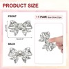 Unique Bargains Detachable Classic Fashion Sparkling Rhinestone Shoe Clips 1 Pair - 2 of 4