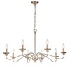 Millennium Lighting Delvona 8 - Light Chandelier in  Modern Gold - 2 of 3