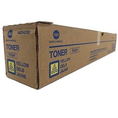 Konica Minolta TN-324Y Original Laser Toner Cartridge Yellow Pack