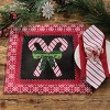 Park Designs Candycanes And Snowflakes Placemat Set of 4 - 2 of 3