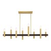 Livex Lighting Helsinki 8 - Light Chandelier in  Satin Brass/Bronze - 2 of 4