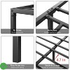 6 Inch Twin/Full/Queen Size Bed Frame, Heavy Duty Metal Platform Bed Frame - 4 of 4