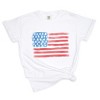 Simply Sage Market American Flag Smudged Garment Dyed Tee - 2 of 4