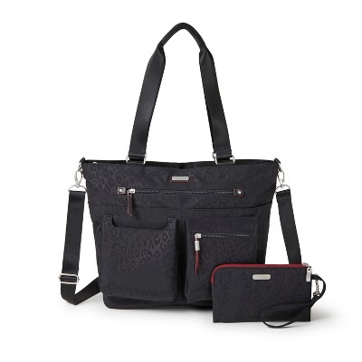 baggallini Women's Any Day Crossbody Tote Bag with RFID Wristlet