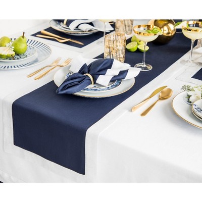 Solino Home Linen Festive Edge Table Runner